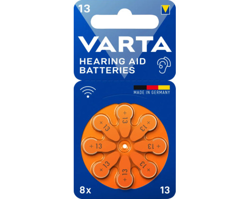 Batéria Varta PR48 do naslúchadla bal. = 8 ks