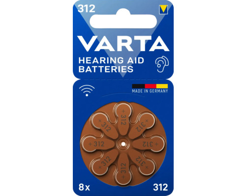 Batéria Varta PR41 do naslúchadla bal. = 8 ks