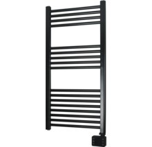 Sušiak na uteráky EUROM 110 x 50 cm 800 W lesklá čierna