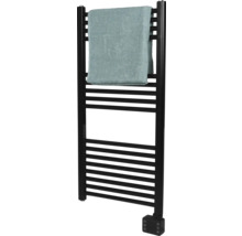 Sušiak na uteráky EUROM 130 x 50 cm 1000 W lesklá čierna