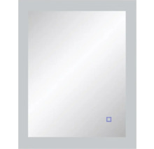 Zrkadlo do kúpeľne s osvetlením Shine LED 65x60 cm s vypínačom a podložkou proti zahmlievaniu