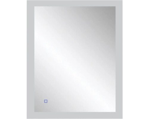 Zrkadlo do kúpeľne s osvetlením Shine LED 65x80 cm s vypínačom a podložkou proti zahmlievaniu