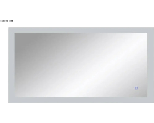 Obdĺžnikové zrkadlo do kúpeľne