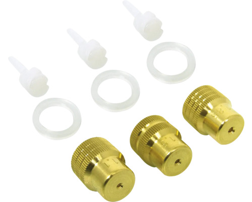 Sada trysiek pre vysokotlakový čistič, pozostávajúca z trysiek, tesniacich krúžkov a filtrov