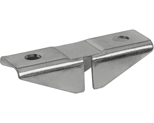 Kovový uholník s dvoma otvormi