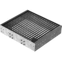 Štvorcová kovová mriežka