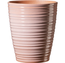 Ryhovaný keramický kvetináč