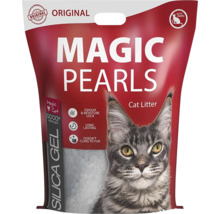 Podstielka pre mačky Magic Pearls silikátová