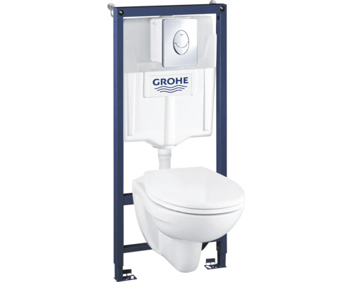 Závesné WC GROHE Solido Compact bez splachovacieho kruhu 39400000