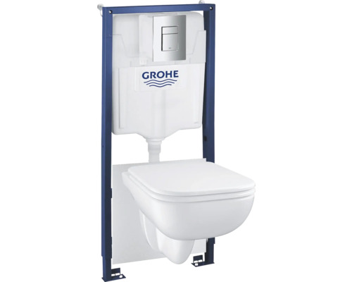 Závesné WC GROHE Solido bez splachovacieho kruhu 39817000