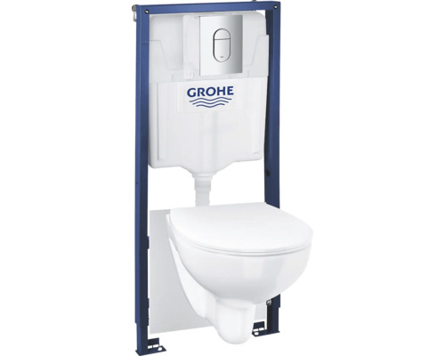 Závesné WC GROHE Solido bez splachovacieho kruhu 39902000