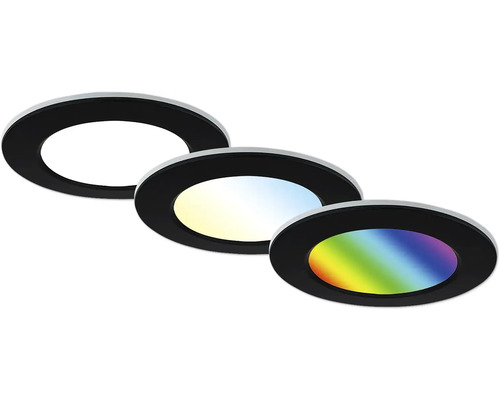 LED vstavané svietidlo s rôznymi nastaveniami svetla