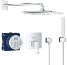 Sprchovací systém Grohe s hlavovou sprchou, ručnou sprchou a podomietkovým termostatom