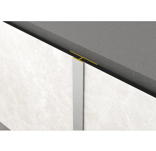 Hliníkový profil pre dlaždice na spojenie steny a podlahy