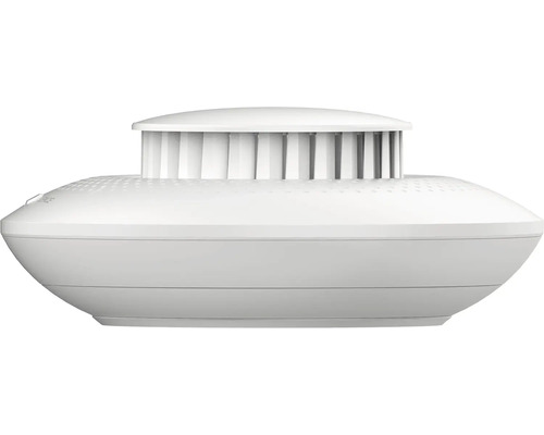 Hlásič dymu v bielej farbe