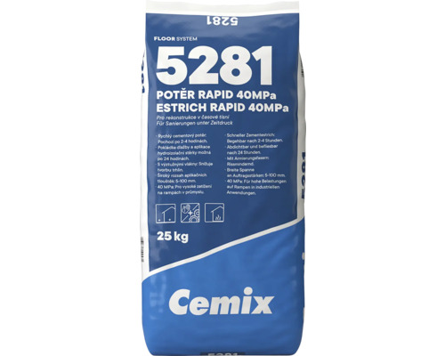 Betónový poter Cemix rýchly 25 kg Betónový poter Cemix rýchly 25 kg