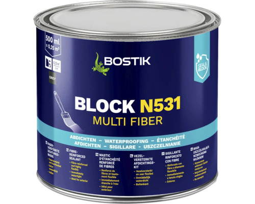 Tmel Bostik N531 vystužený vláknom 500 ml Tmel Bostik N531 vystužený vláknom 500 ml
