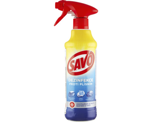 Čistiaci sprej Savo proti plesniam 500 ml Savo dezinfekčný sprej proti plesniam