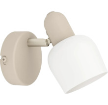 Nástenné svietidlo s pohyblivým bodovým svetlom