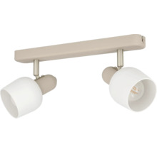 Stropné svietidlo s dvoma reflektormi