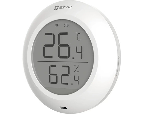 Senzor teploty a vlhkosti EZVIZ na meranie teploty a vlhkosti