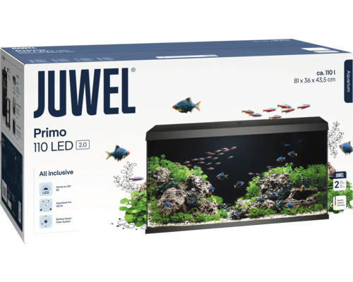 Akvarijný set Juwel Primo 110 LED 1x10,5 W čierny