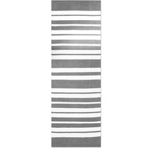 Koberec Stripe sivá 60x180
