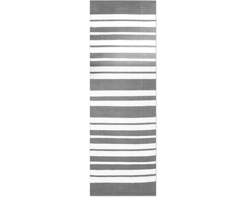 Koberec Stripe sivá 60x180