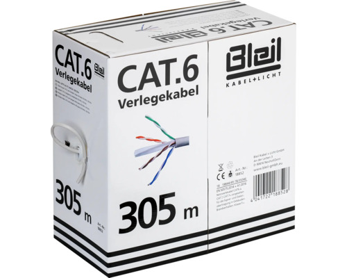 Dátový kábel CAT.6, S/FTP, 4x2 TP, 96x0,12 6,8mm 305m-0