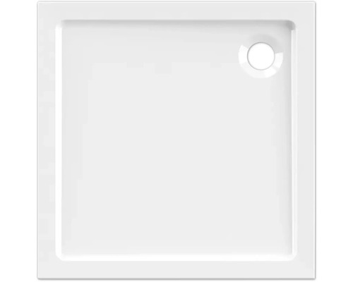 Štvorcová sprchová vanička zo sanitárneho akrylátu