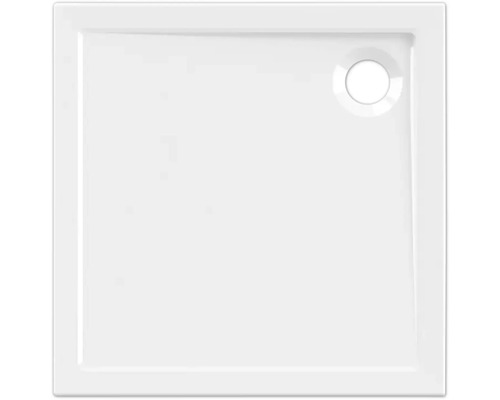 Štvorcová sprchová vanička s odtokom