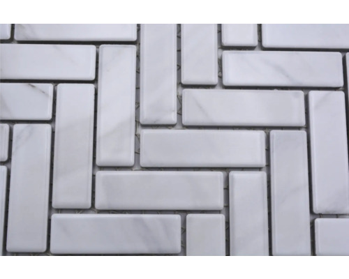Keramická mozaika HB SO 10 biela 27,05 x 31,75 cm