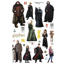 Samolepky na stenu Harry Potter s postavami a symbolmi