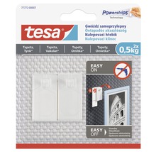 Tesa Powerstrips Samolepiaci klinec na upevnenie predmetov na tapety a omietku