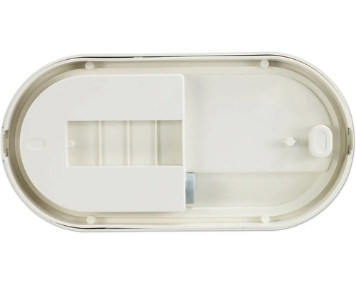 Oválna LED zrkadlová skrinka zdola