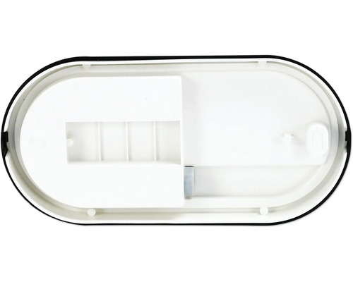 Oválny sprchový kôš na montáž na stenu