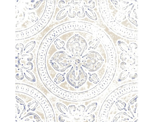 Tapeta s kvetinovým kruhovým dizajnom