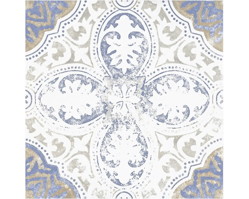 Dekoratívna dlaždica s kvetinovým vzorom