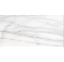 Dlažba obklad imitácia mramoru LUCCA Bianco Gold matná 30x60 cm