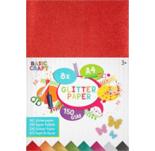 Trblietavý papier A4, 8 listov, 150 g/m2