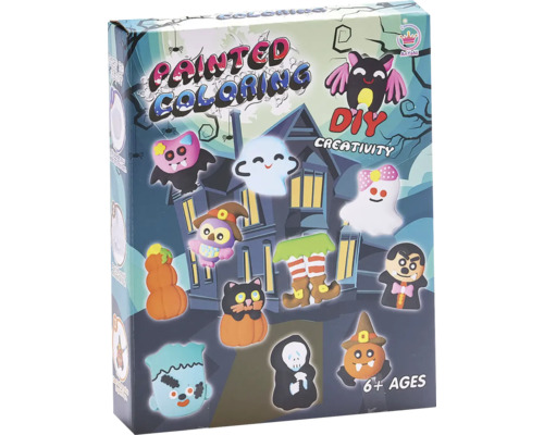 Balenie maliarskej súpravy s motívom Halloweenu pre deti od 6 rokov