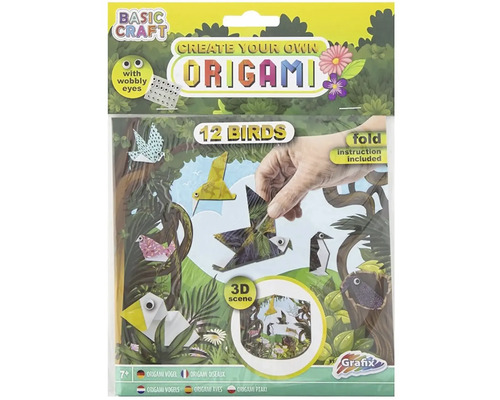 DIY Kreatívna sada Origami vtáky 100050