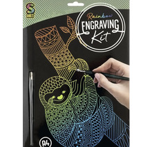 Gravírovacia súprava Rainbow A4 s gravírovacím nožom