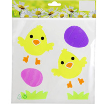 Sada nálepiek na okno s kuriatkami a veľkonočnými vajíčkami