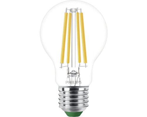 LED žiarovka Philips A60 E27/4W číra 840 lm 2700 K číra