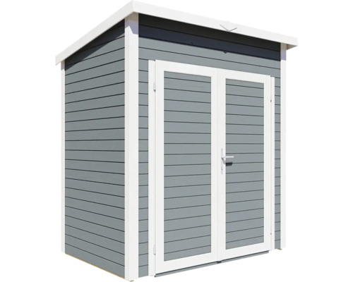 Záhradný domček s dvojkrídlovými dverami