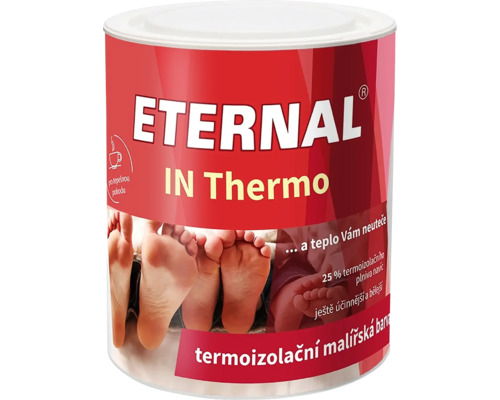 Farba na stenu ETERNAL IN Thermo termoizolačná biela 0,9 kg