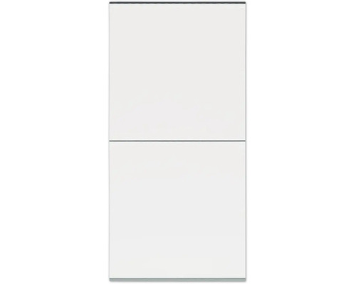 Pohľad spredu na kuchynskú skrinku s dvomi zásuvkami