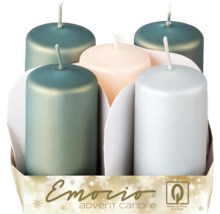 Emorio adventné sviečky, šesť kusov
