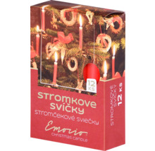 Balenie dvanástich vianočných sviečok na stromček